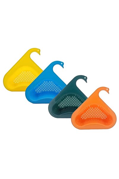 Gqtzgzz Комплект от 4 кошници за сифон за мивка Gqtzgzz, полипропилен, многоц...