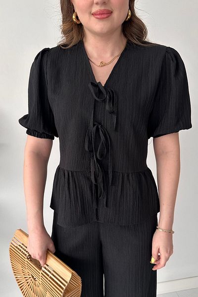 MaziButik Triple Binding Suit Black