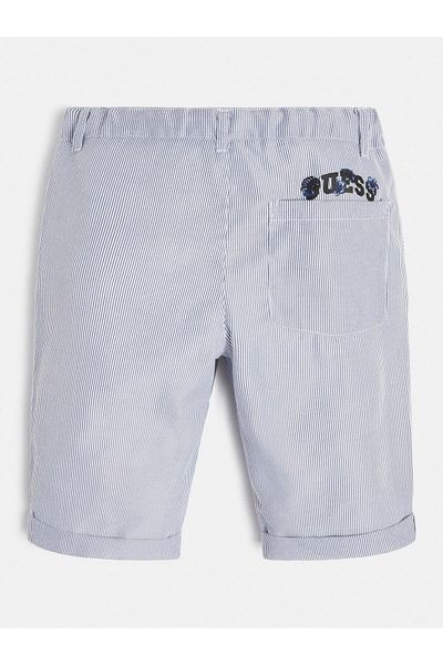 Guess Pantaloni scurți Poplin pentru bebeluși cu croiala normală