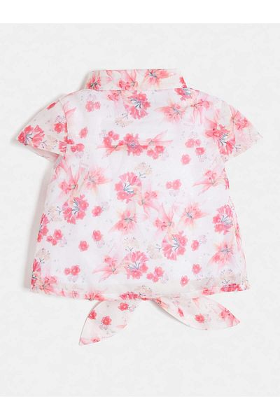 Guess Ss Shirt Girl's Regular Fit Shirt