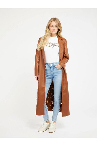 Guess Tricou Slim Fit pentru damă Ss Cn Gold