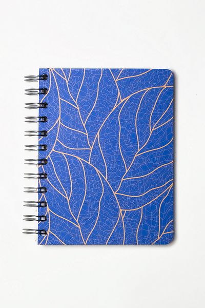 My Mia Art Blue Branch Spiral Notebook 12X17