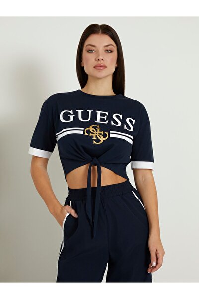 Guess تي شيرت نسائي من Mylah Active Boxy Fit