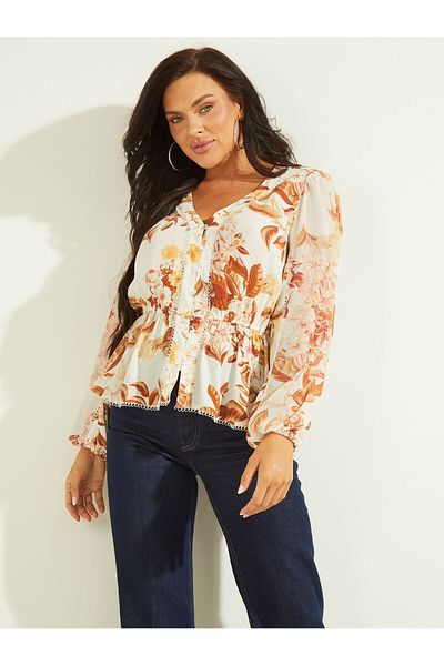 Guess Ls Hera Women's Blouse