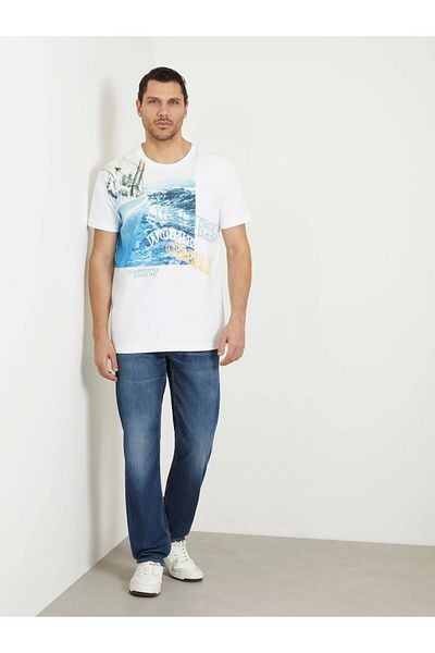 Guess Tricou pentru bărbați Boat Regular Fit