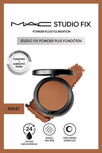 M.A.C YENİ Studio Fix Powder Plus Fondöten - NW47