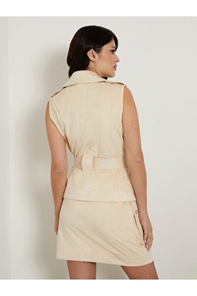 Guess Krem Kadın Yelek W4GN55WG6T0-G1M5