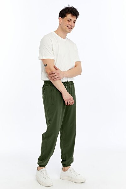 KRAVEN Ανδρικά φαρδιά αθλητικά παντελόνια με ελαστικά πόδια Oversize, Casual παντελόνια (ΚΑΛΟΚΑΙΡΙΝΑ)