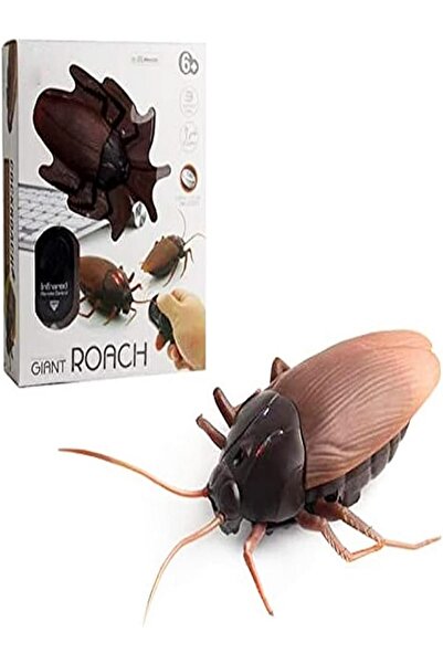 rexa لعبة محاكاة صرصور كهربائي بجهاز تحكم عن بعد بالأشعة تحت الحمراء 23.5 × 5.5 × 16.5 سم