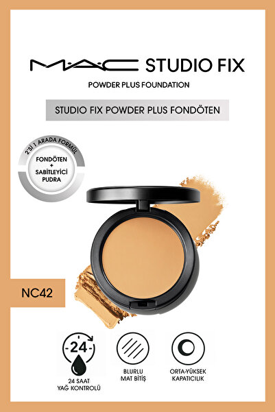 M.A.C YENİ Studio Fix Powder Plus Fondöten - NC42