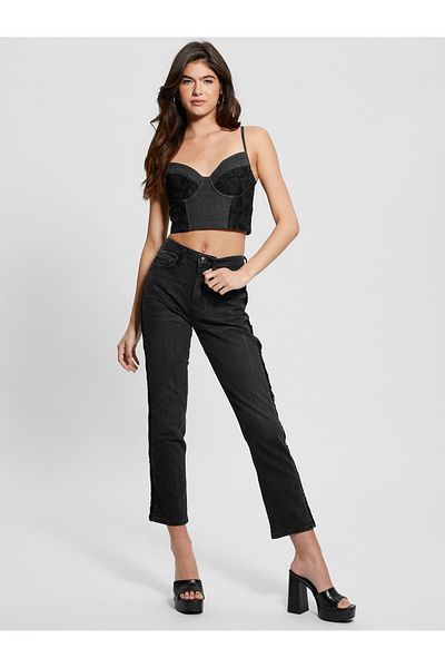 Guess Blugi slim pentru femei Girly