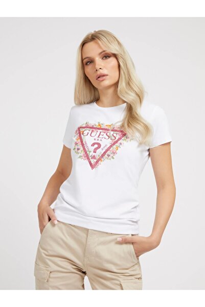Guess Ruby Kadın Slim T-Shirt