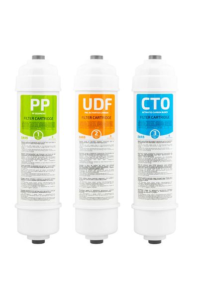 Zass WFRS 08 dispenser filter set (3 filters)replace every 6 months, for dispenser model ZWD 23 WF