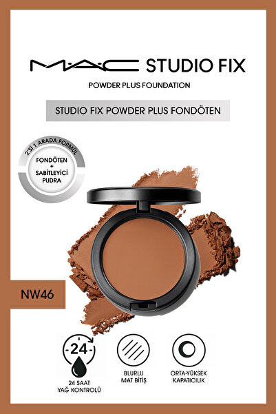 M.A.C YENİ Studio Fix Powder Plus Fondöten - NW46