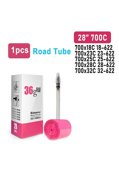 Choice Presta Valve 85mm 36g with patch kit Ridenow Bike Inner Tube 24G 36G 39G 700 18C 25C 28C 32C 35C 38C
