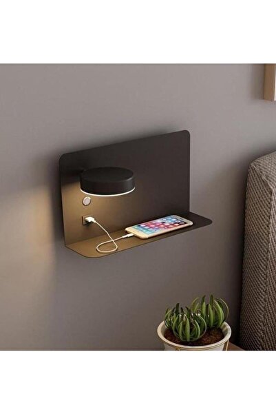 Home Aplik USB Şarj Girişli - Oynar Başlık - Sağ/Sol