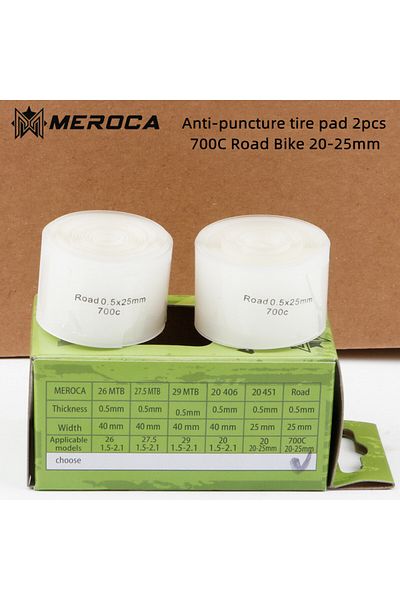 Choice 700C 2Pcs Bicycle Tire Liner Bike Puncture Proof Belt Protection Pad Cycling Anti-Puncture Tyre Prot