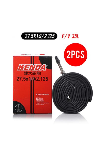 Kenda 27.5x1.9-2.125 FV 2PCS KENDA Bicycle Inner Tube MTB Bike Tires 26 27.5 29 Inches 1.5/1.75 1.9/2.125