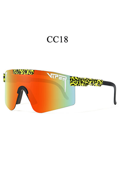 Choice نظارات شمسية CC18 رياضية خارجية قابلة للتعديل لركوب الدراجات Pit Viper...