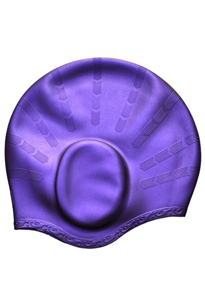 Choice قبعات سباحة للرجال والنساء، قبعات سباحة طويلة الشعر مقاومة للماء، قبعا...