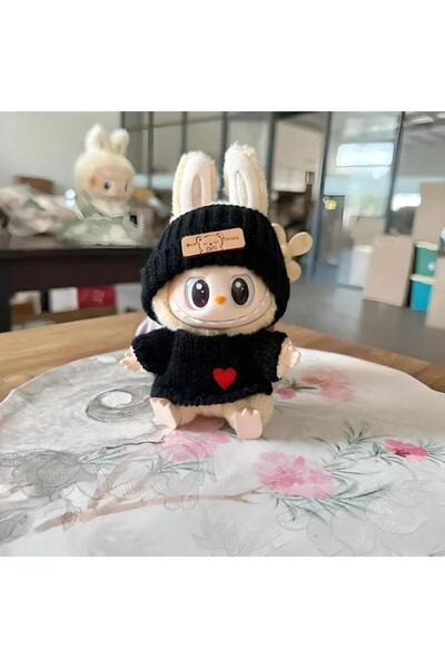 Choice مقاس واحد بدون دمية B لدمية لابوبو مقاس 17 سم، مجموعة ملابس وقبعة وقمي...