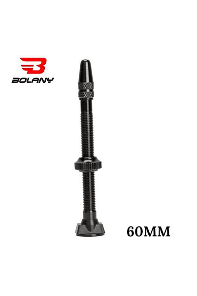 Choice 60MM Black BOLANY 1PCS Bicycle Valve 40mm/60mm Road Bike Vacuum Nozzle For Bike Tubeless Tire Core A