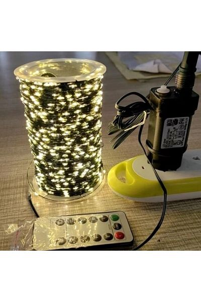 Choice Warm White 50m 500led Eu Plug 1pcs 500/1000led Fairy String Lights Christmas Garland Outdoor Decor L