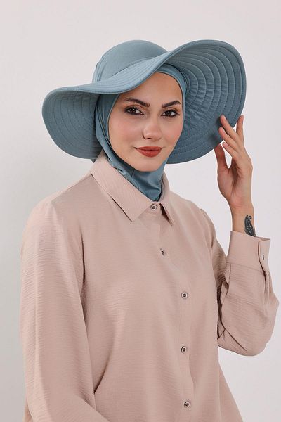 Aisha's Design Combed Cotton Practical Put-On-And-Off Bow Hat over Turban, Sp-4, Sp-4