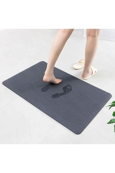Choice 40X60cm 15.7X23.6in 3 Bathroom Anti-slip Mat Diatom Mud Absorbent Pad Nordic Style Toilet Floor Mat