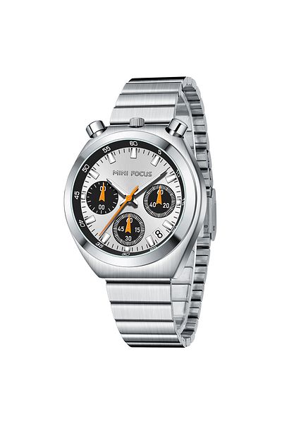 Choice WHITE MINI FOCUS Multifunctional Panda Watch for Women Stainless Steel Casual Fashion Ladies Waterpr