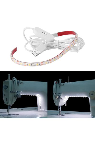 Choice 0.3m White 5V USB Ice Band Cold 30cm Sewing Machine LED Light Band Flexible Neon Light Industrial Ma