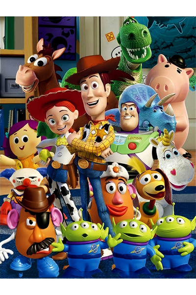 Choice مربع كامل 40 × 50 سم 1919 ديزني قصة لعبة تطريز ماسي فسيفساء ماسية كامل...