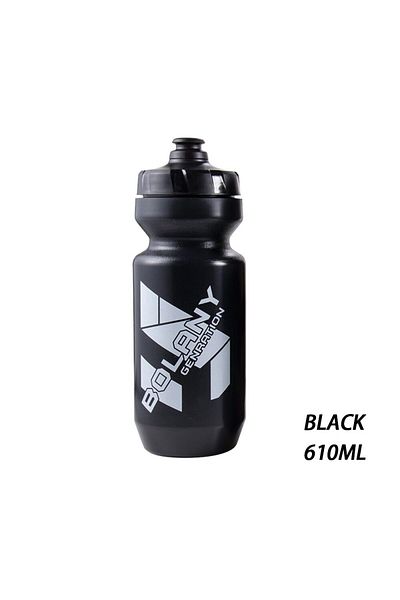 Choice Black Bicycle Water Bottle 610ML PP5 Lightweight Outdoor Sports Portable Cycling Kettle Mountain Roa