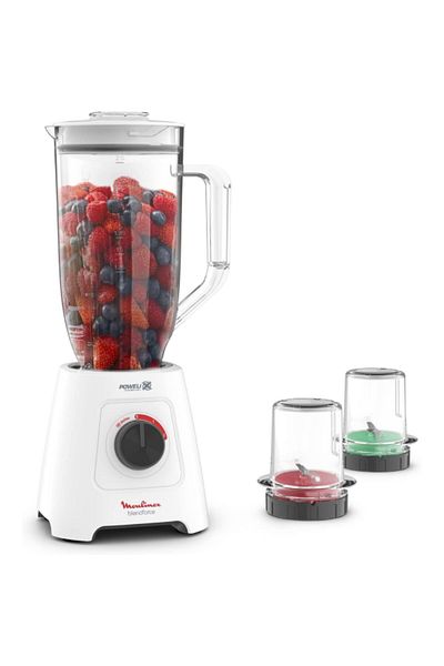 Moulinex 600W Blend Force XXL Ice Crush Technology Jar Blender 2.8 Liter