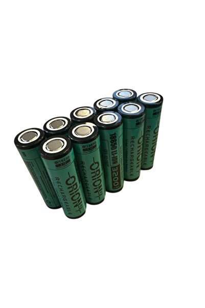 Orion 18650 3.6V 3200 mAh 3C Li-ion Pil - 10 ADET