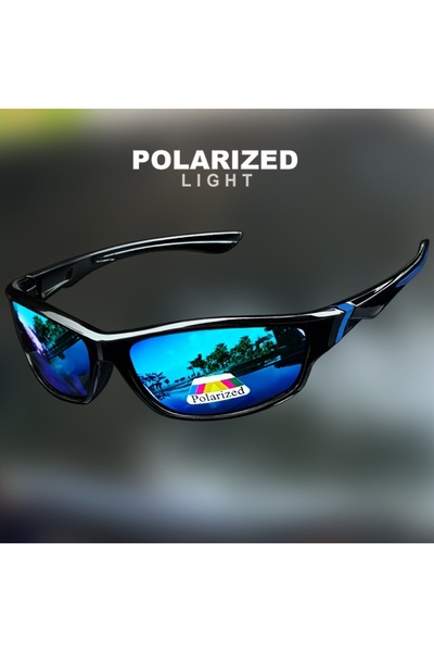 Choice C2-BLUE 1/3 قطعة نظارات شمسية رياضية كلاسيكية للرجال والنساء وصيد الأس...