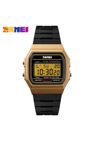 Choice3 Golden Watch SKMEI 1412 Fashion Women Digital Watch Waterproof Displa...