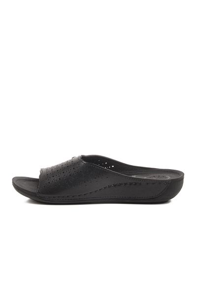 AYAKMOD Black Anatomical Sole Women's Slippers Bento 16.007 Z