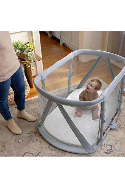 Ingenuity 3'ü 1 Arada Uyku Çözümü,Taşınabilir Beşik, Oyun Parkı ve Gölgelik | Çok Fonksiyonlu