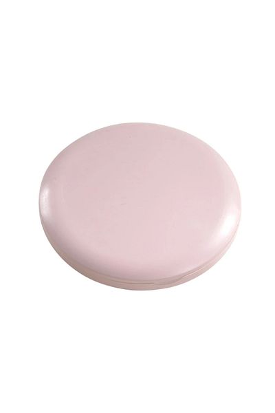 Choice Pink 1X/10X Magnification LED Pocket Mirror Portable Handheld Rechargeable Compact Cosmetic Mirror w