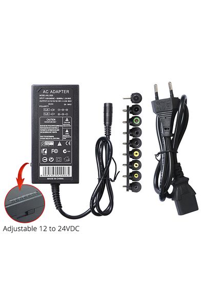 Choice EU Plug Adjustable 12-24V 4.5A Adapter Power Supply Universal for LED Lights Laptop Electronic Produ
