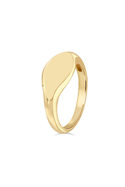 Joy of Jade Diana Petite Serçe Parmak Yüzük, 18 Ayar Rose Gold Kaplama