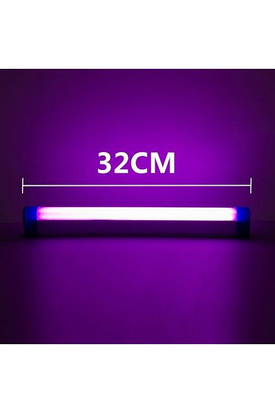 Choice Purple 32cm Colorful Tube Light RGB Light 17cm/32cm USB Light Night Light purple Blue Light Stick Ro