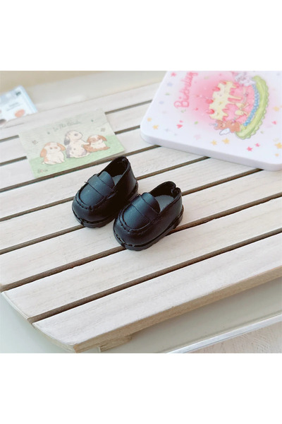 Choice مجموعة ملابس دمية لابوبو مصنوعة من قماش مخملي أسود جديد، وقبعة 17 سم، ...