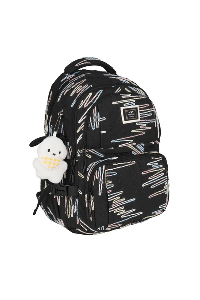 Relaxion Imported Fabric Orthopedic Quality Set of 3 with Accessories (Bag-Nutrition-Pen Holder) Girls School Bag