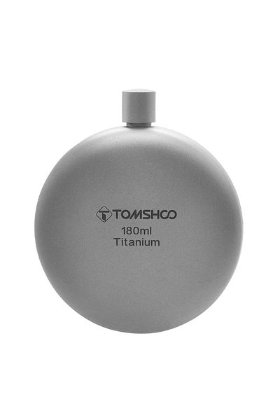 Choice 180ml flask Tomshoo 150ml/180ml Titanium Flask with Funnel Alcohol Whisky Wine Flask for Outdoor Cam