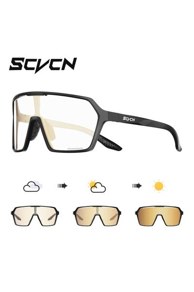 Choice 03 SCVCN نظارات شمسية جديدة فوتوكرومية لركوب الدراجات الجبلية والجري و...