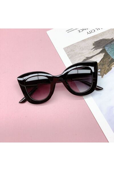 Choice حقيبة سفر أنيقة جديدة باللون الأسود، نظارات شمسية للأطفال مضادة للأشعة فوق البنفسجية، مناسبة للأولاد والبنات، لحماية العين