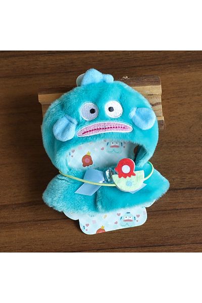 Miniso Hangyodon Labubu Cape Skirt Suit Sitting Party Sanrio Hangyodon Clothes The Monsters Vinyl Labubu Ou