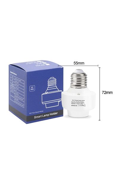 Choice Bundle1 Tuya Wifi Smart Light Bulbs Adapter E27 Lamp Holder Remote Control Smart Life Smart Home Ale